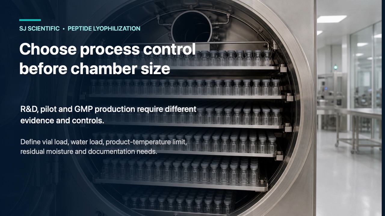 laboratory freeze dryer selection path from benchtop collector work to controlled-shelf vial development